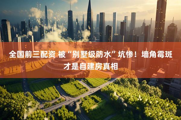 全国前三配资 被“别墅级防水”坑惨！墙角霉斑才是自建房真相